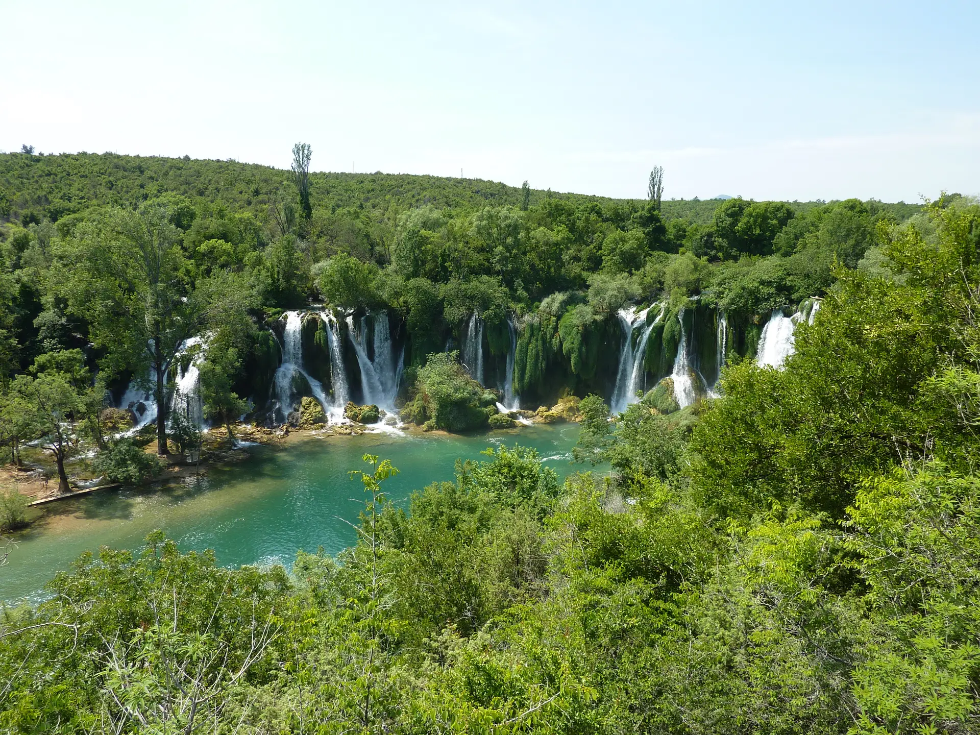 waterfalls in nature
