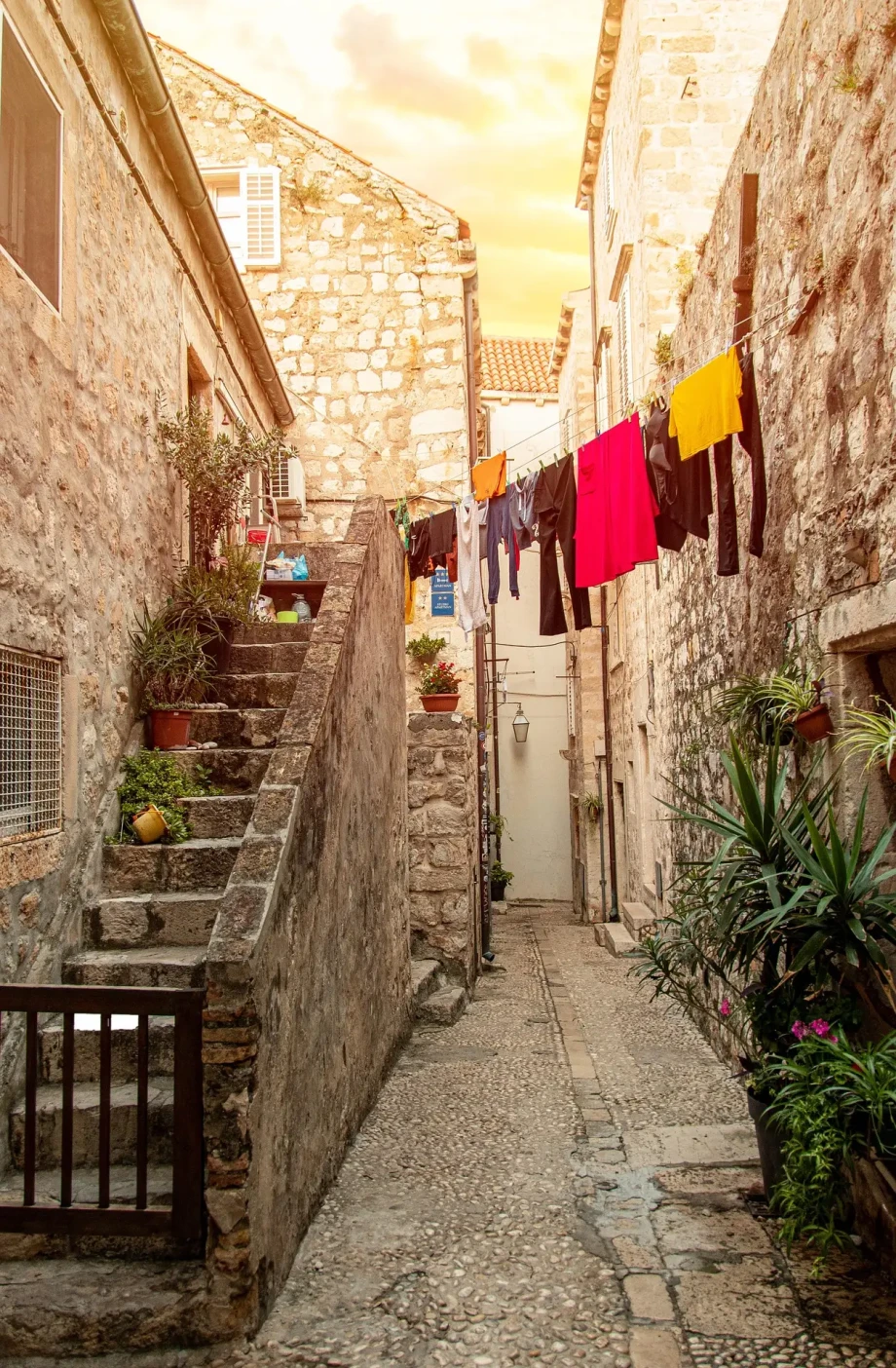 Typical Dubrovnik house in Old Town