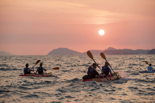 Sunset Kayaking Tour in Dubrovnik Old Town